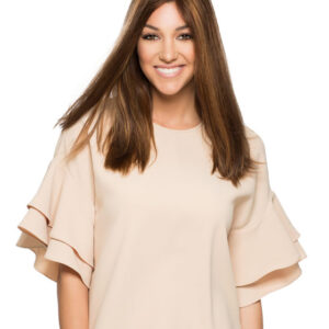 301T F-Top Blend 1" Tape Hand Tied Human Hair Piece by Wig Pro - Image 5