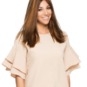 301T F-Top Blend 1" Tape Hand Tied Human Hair Piece by Wig Pro - Image 7