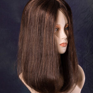 301T F-Top Blend 1" Tape Hand Tied Human Hair Piece by Wig Pro - Image 6