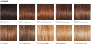 Headliner by Raquel Welch Color Chart