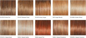 WHISPER by Raquel Welch Color Chart