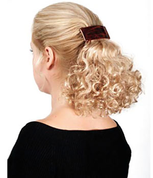 Curly Bow Barrette 234 by Look Of Love