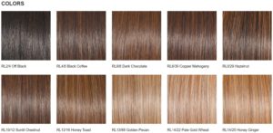 All-Out 10'' by Raquel Welch Color Chart