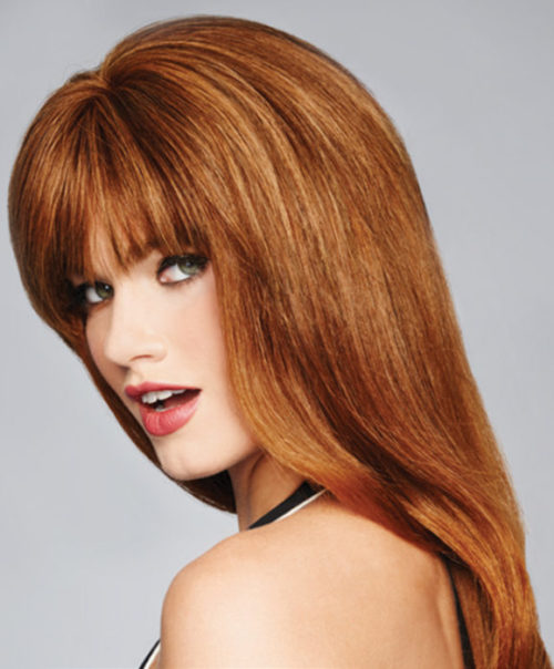Human-Hair-Bang by Raquel Welch Model
