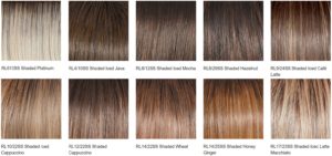 Simmer-Model by Raquel Welch Color Chart Shadow Shades