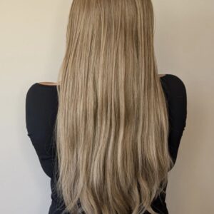 **Encelia 14" Topper Luxury Synthetic (European Human Hair Replica) 100% Hand-Tied.  2.5" x 5.75" Base - Image 5