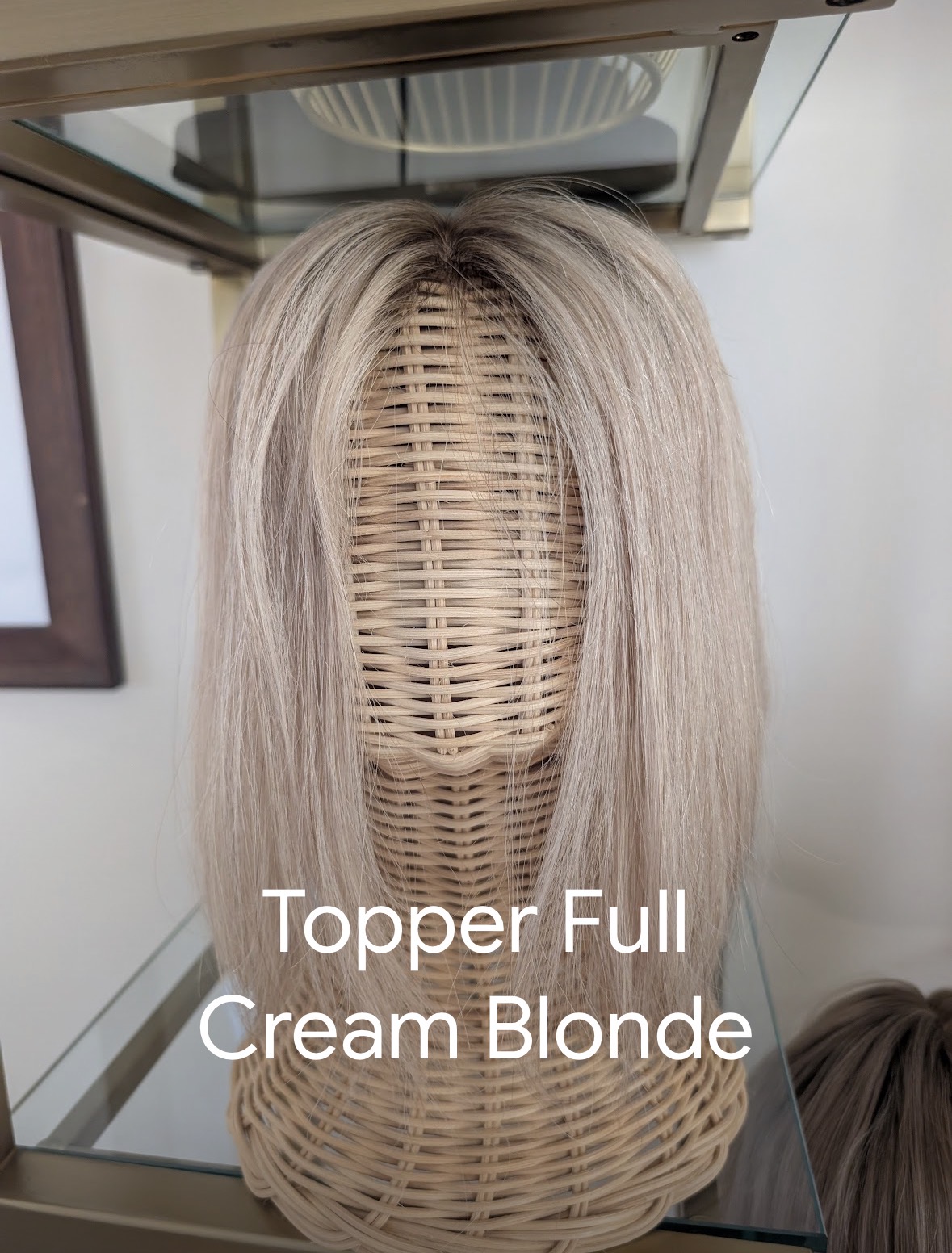 Sparx 8" Hair Topper Remy Human Hair 100% Hand-Tied.  5" x 6" Base