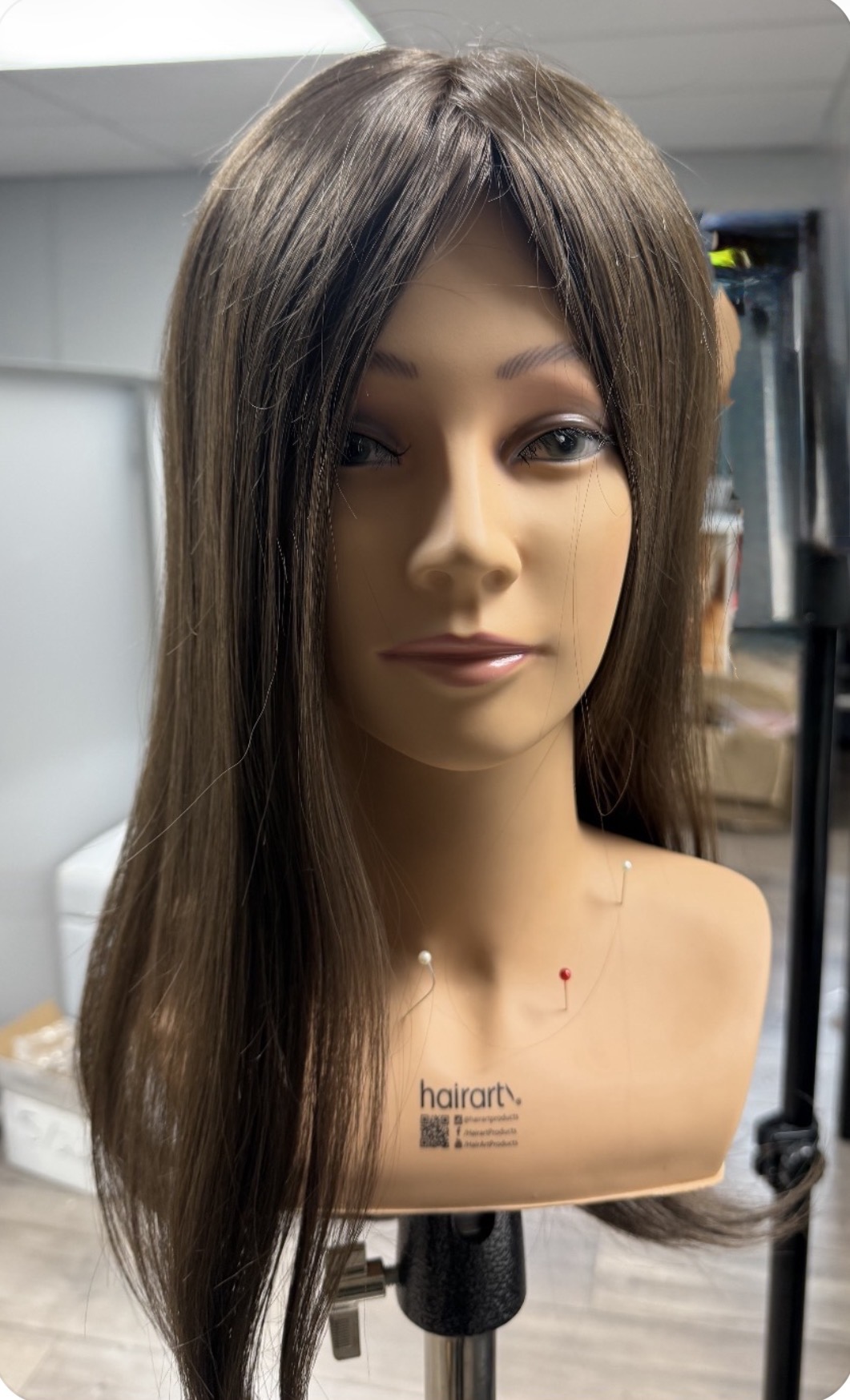 Cathy 18" EHH Topper 6" x 7.5" Base by House of European Hair - Image 2