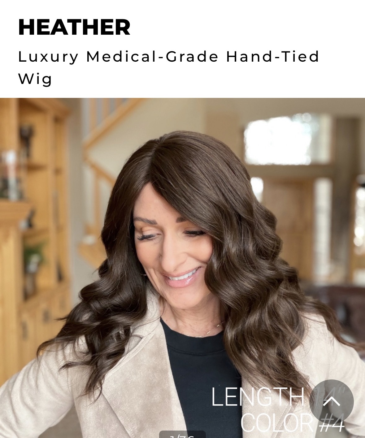 New Times “Heather” Gripper Wig