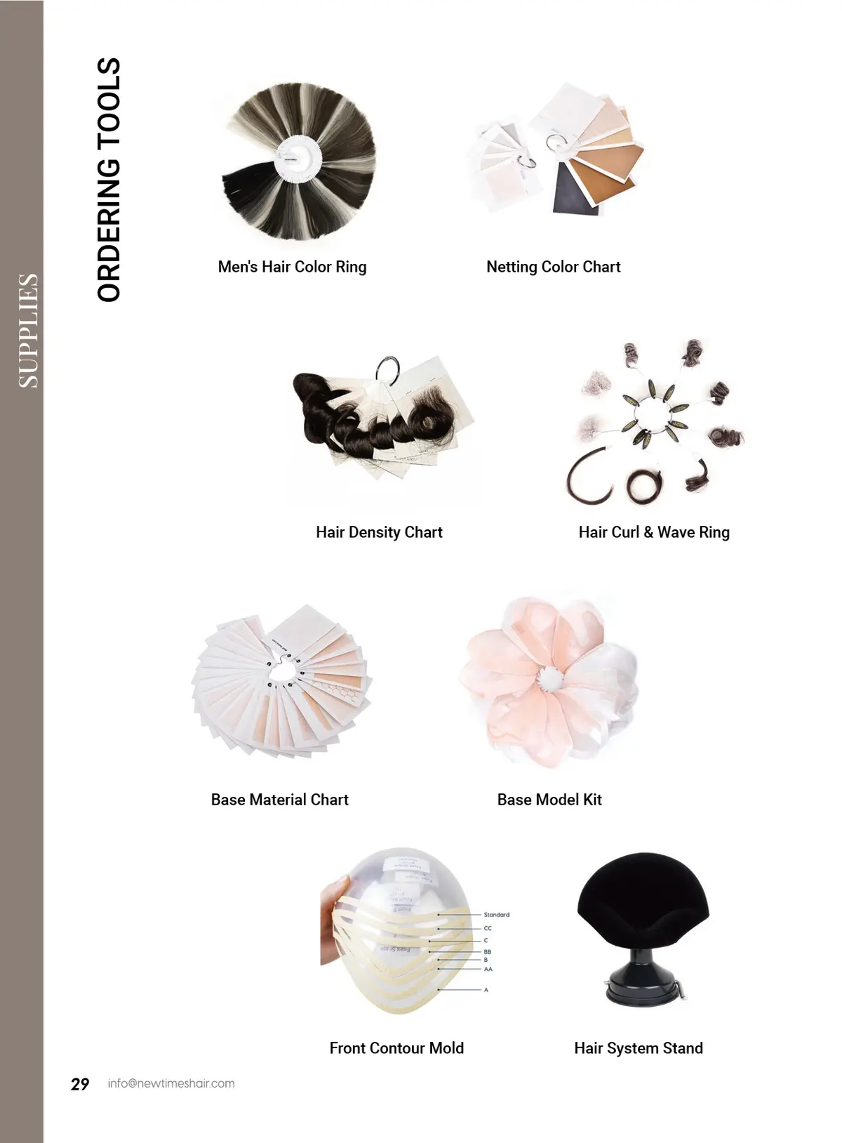 NewTimes Men’s Hair System Color Ring With 99 Colors (Loaner) - Image 14