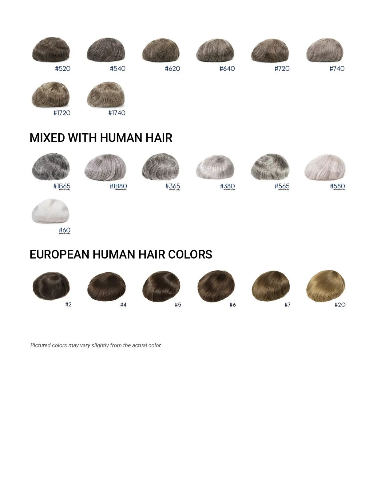 NewTimes Men’s Hair System Color Ring With 99 Colors (Loaner) - Image 4