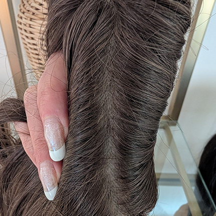SPARX Remy Human Hair Petite (Part Line) Toppers (2.5"x5.25" Base)